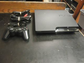 Sony PlayStation 3 PS3 120 GB Black Console