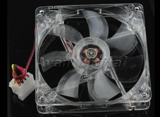 120mm fans 4 led color for computer pc case cooling