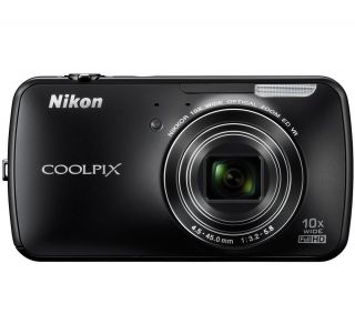 Nikon Coolpix S800C Black 16 Megapixel Digital Camera 018208263585 