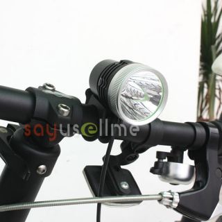   T6 LED Bike Bicycle Light HeadLight headLamp Max 1800 Lumens Free Ship