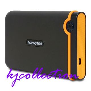 Transcend USB 2 0 500GB 500g Portable External Hard Drive HDD 2 5 