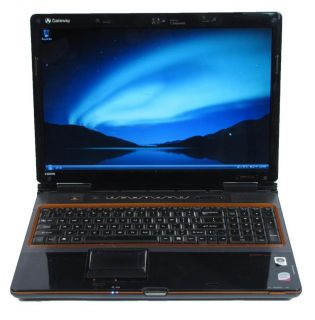 Gateway P 6860 FX 17 320GB HD 4GB RAM Laptop Notebook Computer 