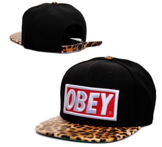 2012 New Obey Snapback Hats Adjustable Baseball Cap Hip Hop Hat Free 