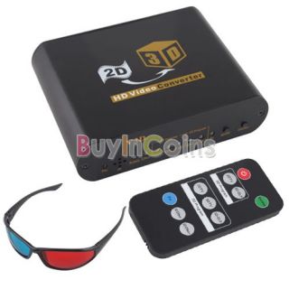 TV Movie Blue Ray Xbox 360 DVD PS3 2D to 3D Conversion Signal Video 