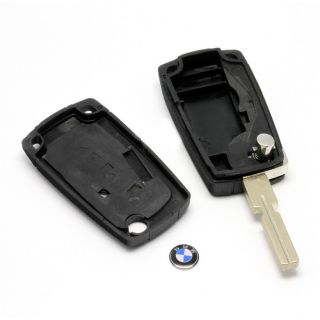 Folding Flip Key Case Refit BMW 3 5 7 Series Z3 Z4 E38 E39 325i Remote 