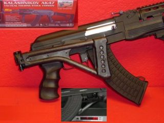   Tactical ABS Folding Stock Kalashnikov AK 47 Full Metal 495FPS