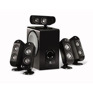 Logitech X 530 5.1 Surround Sound 70W Speaker System w/ Subwoofer
