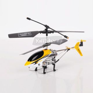 Channel Infrared RC Helicopter Yellow 2 5CH Remote Control Metal 