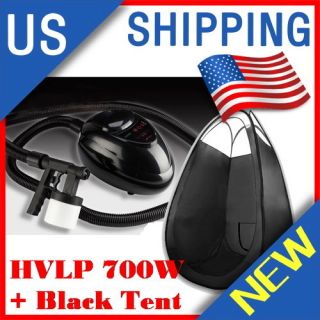 HVLP 700W Spray Tan Gun Machine Black Tent Kit FREE Bra G string Hair 
