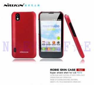 Nillkin Hard Cover Case LCD Screen Protector for LG Optimus Black P970 