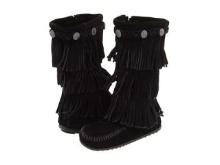 Minnetonka Kids 3 Layer Fringe Boot (Toddler/Youth) $65.95 Rated 5 