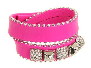 Juicy Couture Perfectly Gifted Skinny Leather Wrap Bracelet $78.00