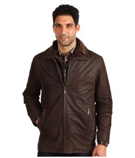 Scully Car Coat Removable Faux Shearling Collar and Front    
