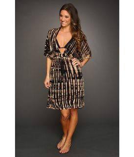 vitamin a gold swimwear paradise plunge tunic $ 125 00