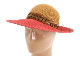 San Diego Hat Company RBL205 Ribbon Crusher Hat with Ticking Sun Hat $ 