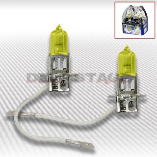 H3 55W DT 3000K Xenon Halogen Gas Super Bright Yellow Replacement Fog 