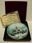Buckley Moss Annual Christmas HELPING HANDS Plate