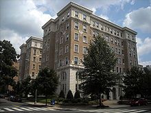 McGovern lived in this Connecticut Avenue condominium building in 
