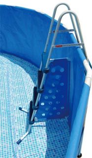 new a frame above ground pool ladder with barrier 52 deep great for 