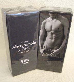 Abercrombie Fitch Fierce Cologne 1 7 oz Spray Brand New in SEALED Box 