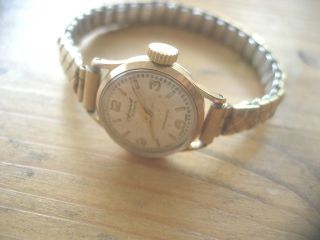 Accurist Ladies Swiss 21 Jewel Antimagnetic Rolled Gold Hand Wind 