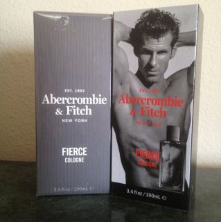 Abercrombie Fitch Fierce Cologne Brand New in Package