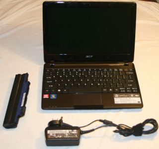 Acer Aspire One AO722 0418 Espresso Black Laptop w 500 GB Hard Drive 