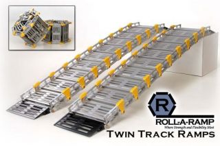 Rollaramp Twin Track Pair Accessibility Ramps 3 13ft