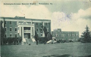 VA Nassawadox Northampton Accomac Memorial Hospital mailed 1947 K35673 