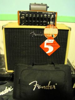 Fender Acoustasonic Ultralight Guitar Amp and Stereo Speaker Cabinet