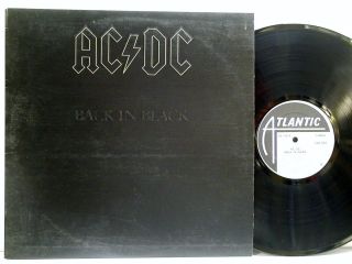 WOW AC DC Back In Black 1st US LP MASTERDISK Robert Ludwig EXCELLENT 