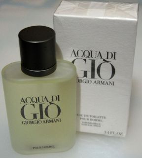 Acqua Di Gio by Giorgio Armani 100ml for Men E D T New in Box