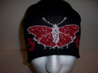   Winter Hat Cap Outdoor Snow Butterfly Ski Beanie Animal Outside