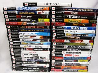  Playstation 2 PS2 Collection 43 Video Game Lot Grand Theft Auto Ace 