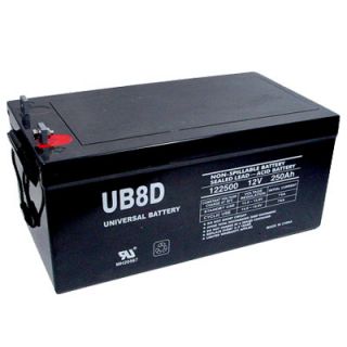 12v 250ah sla sealed lead acid battery universal ub8d 45964