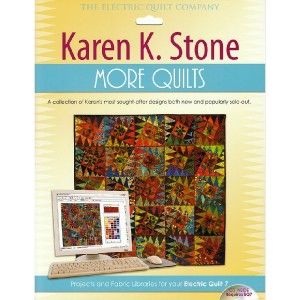   Karen K Stone More Quilts AddOn Software for EQ7 Projects Library