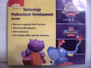 Technology Professional Development CD ROM California K 5 Reading 