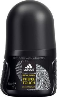 Adidas Intense Touch Deodorant Deo Roll On Antiperspirant Fresh 