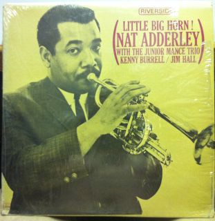 NAT ADDERLEY little big horn LP VG+ RM 474 Riverside Mono DG 1963 