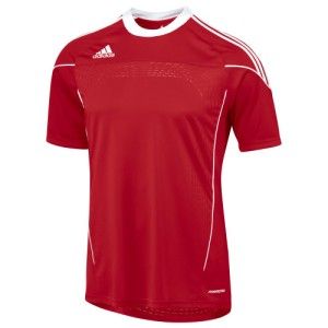 New Women Adidas Red White Condivo Soccer Jersey Size Small SM s Shirt 