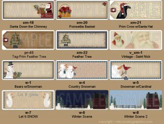 Christmas Holiday Address Labels Winter 24 Designs Custom Personalized 