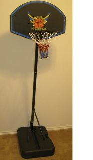 Youth Adjustable Height Portable Basketball Goal Indoor Outdoor Hoop 