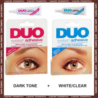 Duo Eyelash Adhesive Glues 1 Dark Tone 1 Clear Tone  