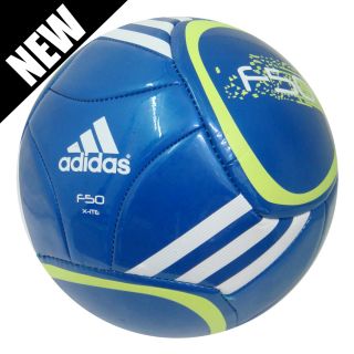 Adidas F50 x ITE Football Ball Sharp Blue Slime