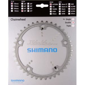 Shimano Ultegra 6500 Road Chainring 39T Inner 130 mm 9 Speed Type B 