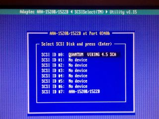 Adaptec AHA 1520B ISA SCSI Controller Card AHA 1520B : Tested