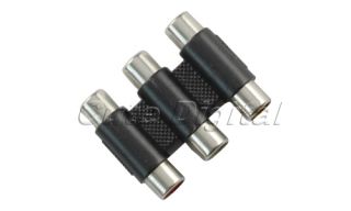 rca av cable joiner coupler component adapter