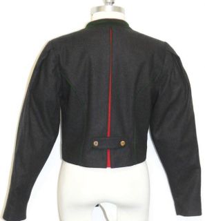 Admont Black Wool Women Gorsuch German Dress Jacket 6 S