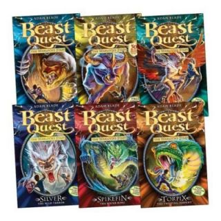 Beast Quest Series 9 6 Books Collection Pack Set Adam