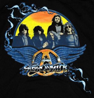 Aerosmith Band Sunset Logo Rock Band Adult Pullover Hoodie Hooded 